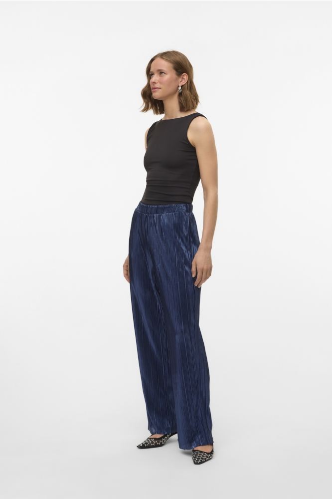VMDUVI HW WIDE PANT JRS BTQ GA 10329787 NAVY BLAZER